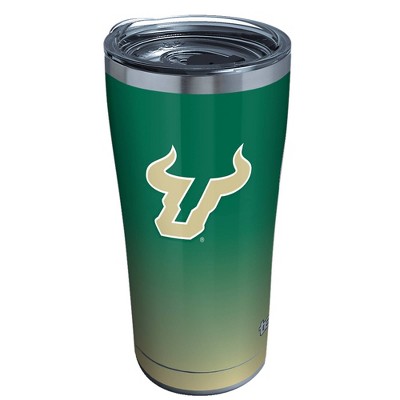 NCAA South Florida Bulls 20oz Ombre Stainless Steel Tumbler with Lid