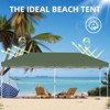 Pop Up Canopy Tent, Folding Shelter, Easy Setup Outdoor Canopy with No Sidewall, Height Adjustable Gazebo for Camping & Events - 3 of 4