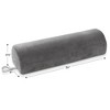 Saloniture 3/4 Jumbo Round 26" x 9" x 6.25" Massage Table Bolster Pillow Pad - 2 of 4