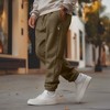 Dalix Astronaut Embroidered Sweatpant Heavy Weight Fleece Relaxed Fit Lounge Mens - 4 of 4