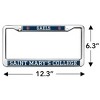 Saint Mary's College of California Mascot Full Size Standard License Plate Metal Frame - 4 of 4