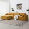 NicBex Modular Sectional Sofa,Chenille L-Shaped Compressed Couch with 2 Pillows for Living Room,Apartment,Office,No Assembly Require - 2 of 4