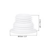 Unique Bargains Silicone Universal Fit Hose Kitchen Drain Pipe Sewer Seal Ring 3 Pcs - 2 of 4