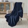 Cozy Comfort by Bedsure | Flannel Blanket Solid 260GSM Soft Fuzzy Plush Bed Blanket - 2 of 4
