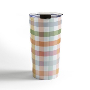 Ninola Design Countryside Gingham Picnic Travel Mug 20 oz Stainless Steel Travel Mug - Deny Designs - 1 of 4