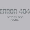 Men's Design By Humans Error 404 Costume not found, Halloween Design By InfaredDesigns Tank Top - 2 of 4