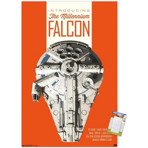 Trends International Star Wars: Solo - Millennium Falcon Unframed Wall Poster Prints - 1 of 4