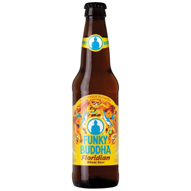 Funky Buddha Floridian Hefeweizen Beer - 6pk/12 fl oz Bottles, 3 of 4