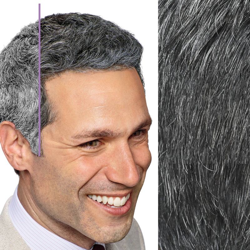 Just For Men Touch of Gray, Gray Hair Coloring for Men's with Comb Applicator Great for a Salt and Pepper Look, 6 of 9