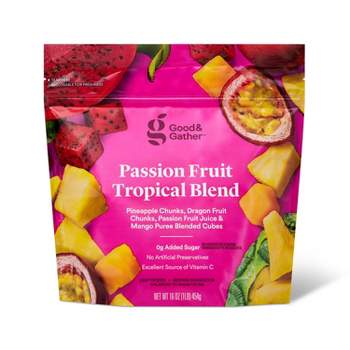 Frozen Dragon Fruit & Passion Fruit Blend - 16oz - Good & Gather™