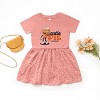 SmileyWorld Cutie Pie Pumpkin Pie - Toddler Graphic Dress and Infant Dress - 3 of 4