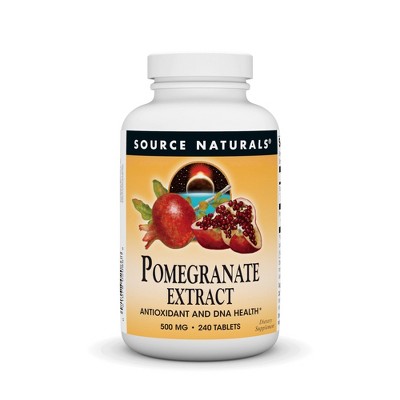 Pomegranate Extract 500mg by Source Naturals, Inc.  -  240 Tablet