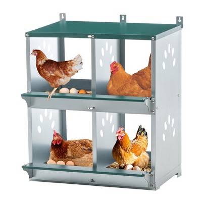 Racxily Metal Chicken Nesting Box