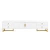 Bella Depot 70.9‘’W Modern TV Stand for Entertainment Center with Storagefor Living Room - 3 of 4