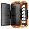 ToughTested® Dual-Solar-Panel Switchback 10,000 mAh Power Bank in Black - 2 of 2