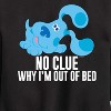 Boys' - Blue's Clues & You! - No Clue Why I'm Out Of Bed Graphic Long Sleeve Fleece Sweatshirt - 2 of 4