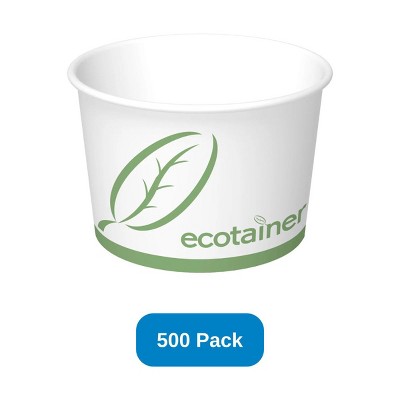 Ecotainer 16 oz Ecotainer Food Container Made in USA - Case of 500