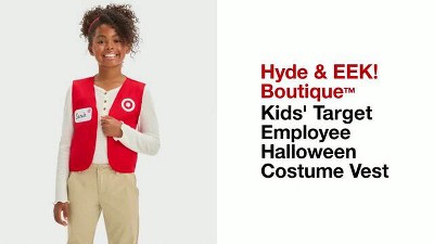 Kids Target Employee Halloween Costume Vest Xs Hyde Eek Boutique Target