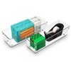 Sorbus Narrow Clear Drawer Organizer 2 Pack - high-quality durable - organize the office, kitchen, bathroom, and more - BPA-free - 2 of 2