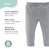 The Peanutshell Neutral Baby Boy and Baby Girl Jeggings, 4-Pack Set - 2 of 4