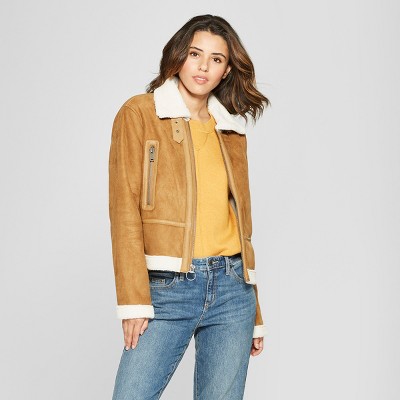 target shearling jacket