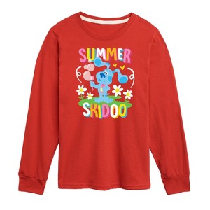 Boys' - Blue's Clues & You! - Summer Skidoo Long Sleeve Graphic T-Shirt - 1 of 3