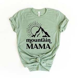 Simply Sage Market Women's Mountain Mama Sun Short Sleeve Graphic Tee - 1 of 3