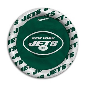 NFL New York Jets Flimzee Bean-Bag Flying Disc: Polyester, 8+ Years, 9.75" Diameter - 1 of 4
