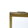 GlasFlength Decorative Wall Mirrors Classic Mirror Wall Mirror Decorative Square Mirror Vanity Mirror for Bathroom, Gold, 31.9"*0.8"*31.9" - 4 of 4