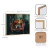Kate & Laurel All Things Decor 20"x16" Gallery Lion Portrait in Rich Jewel Tones Print by The Creative Bunch Studio Gold - 3 of 4