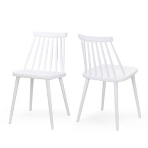 NicBex Dining Chairs Set of 2,Farmhouse Kitchen Chairs with Spindle Back for Living Meeting Room,Bedroom - 1 of 4