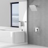 WOWOW Single Handle 7-Spray Patterns Shower Faucet 1.8 GPM with Corrosion Resistant in - 2 of 4