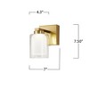 Artcraft Lighting Saville 1 - Light Vanity in  Brass - 3 of 4
