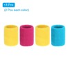 Unique Bargains Sweat Absorbent Elastic Tennis Basketball Badminton Wrist Sweatbands 8 Pcs - 3 of 4