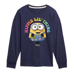 Boys' - Despicable Me Minions - Hippie Lil' Thing Long Sleeve Graphic T-Shirt - 1 of 4