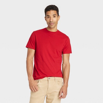 Men's Every Wear Short Sleeve T-shirt - Goodfellow & Co™ Red