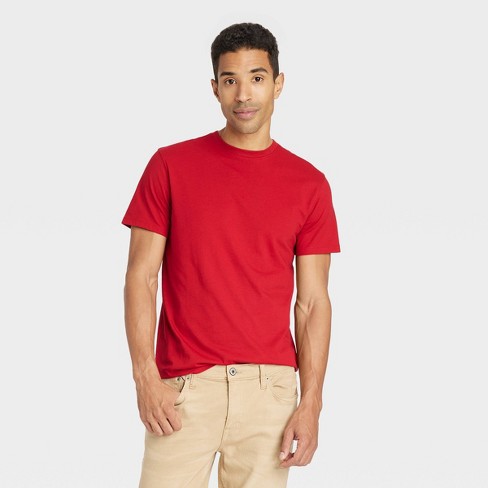 Men's Every Wear Short Sleeve T-shirt - Goodfellow & Co™ Red Velvet M :  Target