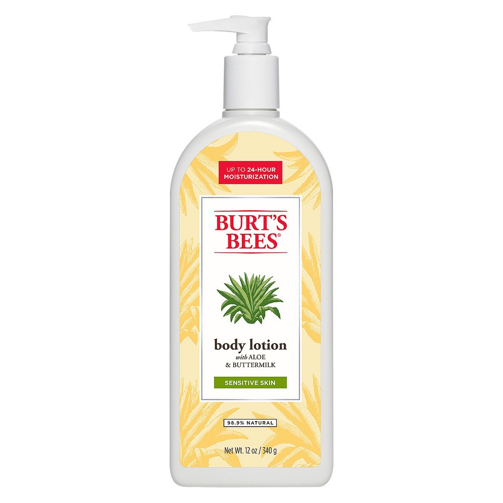 UPC 792850006744 product image for Burt's Bees Body Lotion - Aloe and Buttermilk - 12 oz | upcitemdb.com