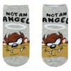 Loonry Tunes Tasmanian Devil Socks Taz Hungry 5 Pack Ankle Socks Fits Shoe Size 5-10 Multicolored - 3 of 4