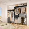 Besiost Closet System with 2 Drawers,Wardrobe Clothes Organizer with 4 Hanging Rods - 3 of 4