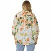 Women's Spring Haiku Floral Blouse - entro - 3 of 4