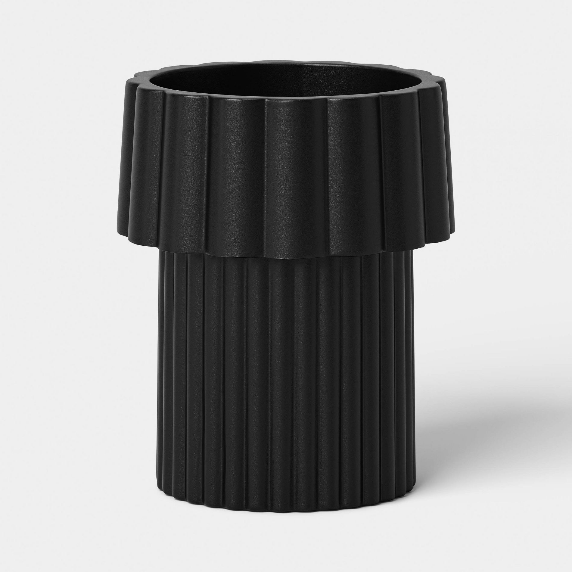 Geared Outdoor Planter Black - Threshold™