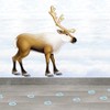 Beistle Reindeer Footprints Peel 'N Place, 12" x 17" Sh, (32/Pkg) Multicolored - 3 of 4