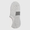 Anna-Kaci Men's 6pk Breathable No - Show Athletic Socks - Gray - 3 of 4