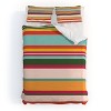 Deny Designs The Whiskey Ginger Vintage Stripe Pattern Queen/Full Duvet and Sham Set (2-3pc Set) - 2 of 4