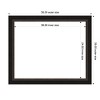 Amanti Art Trio Oil Rubbed Bronze Framed Magnetic Dry Erase Board - 4 of 4