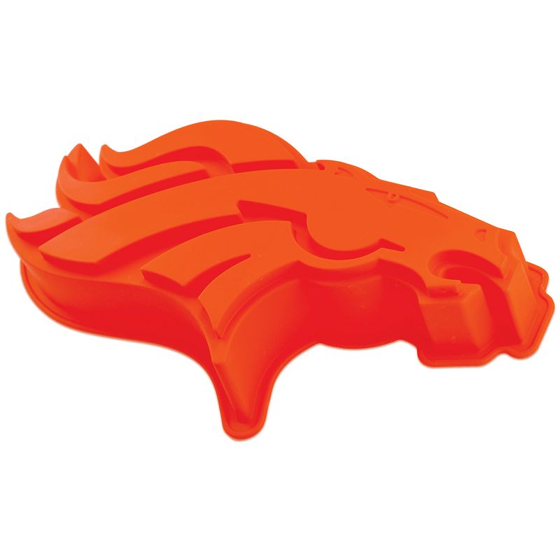 MasterPieces FanPans NFL Denver Broncos Team Logo Silicone Cake Pan, 3 of 5