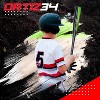 Ortiz34 Youth T-Ball Set, 25" Aluminum Bat (-10 Drop), Foam Core T-Ball, 9" Lightweight Glove, Graffiti Print (Volt) - 4 of 4