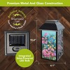 Briarwood Lane Spring Lantern 12" x 6" x 6" Springtime Hummingbirds Solar For Spring Lantern - 2 of 4
