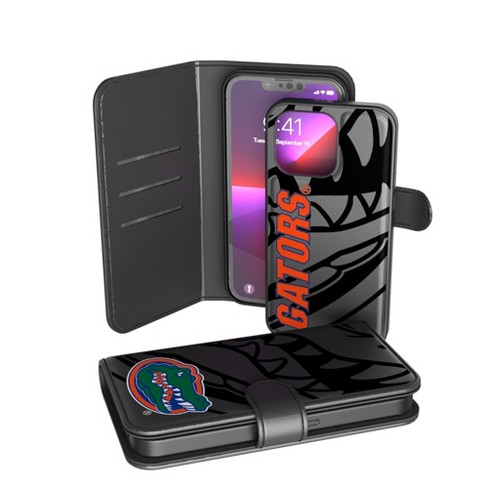 Keyscaper Florida Gators Monocolor Tilt Wallet Phone Case For